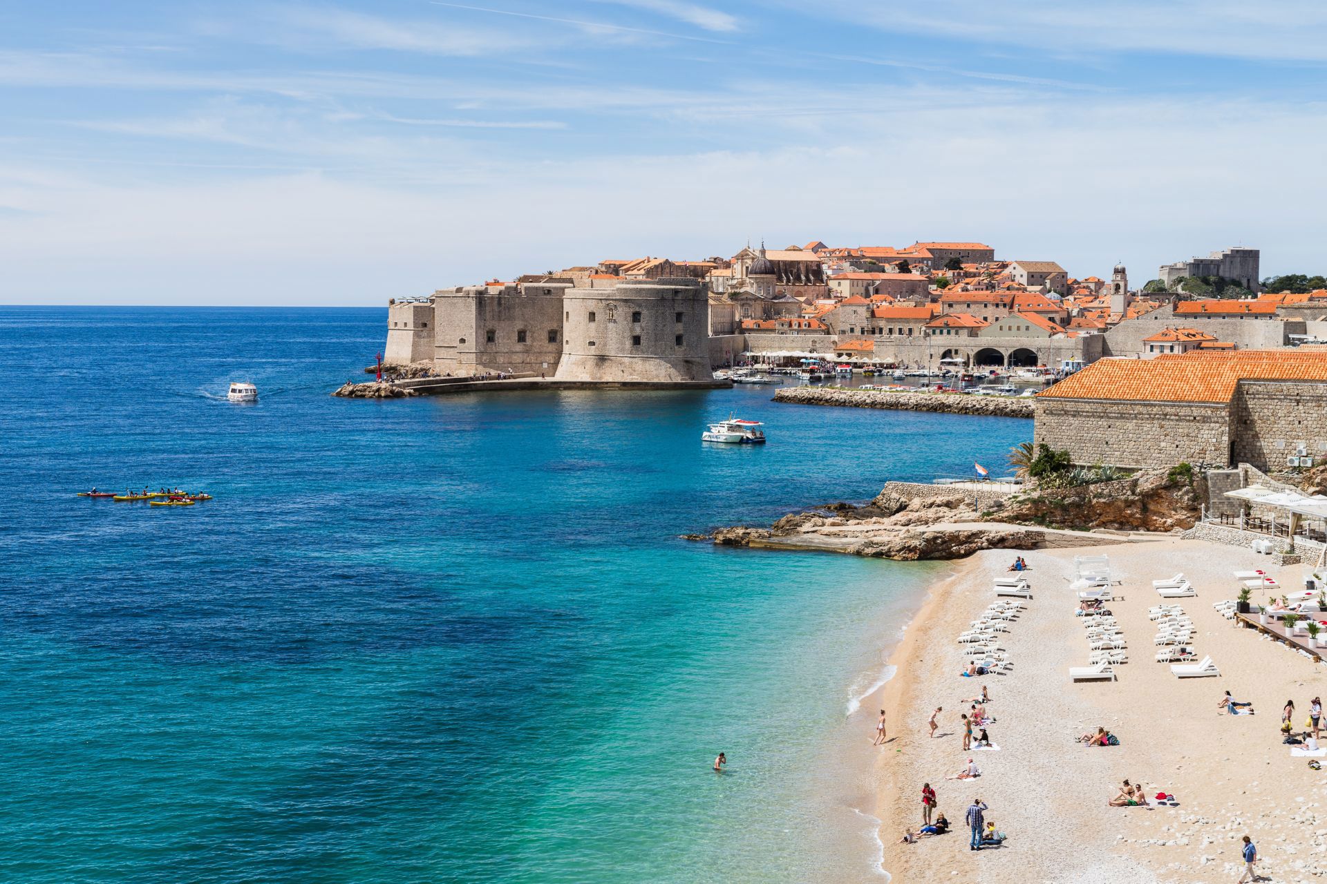 Europe Croatoa Dubrovnik Beach